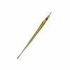 No Solo Vetro glass dipping pen with round tip, clear glass design for creative ink applications.