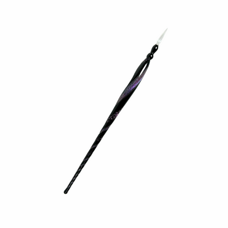 No Solo Vetro glass dipping pens with colorful dicroic glass tips, ideal for artistic glass dipping and detailed writing.