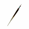 No Solo Vetro glass dipping pen with a triangle-shaped glass tip, designed for detailed ink-dipping and artistic writing.