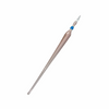 No Solo Vetro glass dipping pen with a triangular shape, featuring a clear glass design ideal for artistic calligraphy and drawing.