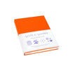 Large orange Grid & Guides journal by Princeton Architectural Press, featuring a grid-lined cover and durable paper inside.
