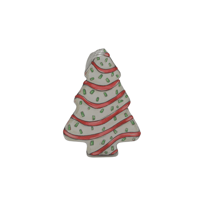 Home Malone Christmas ornament featuring a magnolia flower design, perfect for holiday decorating and festive displays.