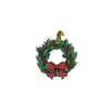 Home Malone Christmas ornament featuring a magnolia design, decorative holiday ornament for Christmas decor.