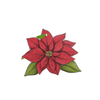 Home Malone Christmas ornament featuring a magnolia flower design, decorative holiday ornament for Christmas celebration