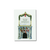 Scriptura Christmas card featuring festive holiday artwork with "Home for the Holidays" message, ideal for seasonal greeting cards.