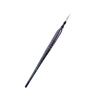 No Solo Vetro glass dipping pen with lace effect design, featuring a purple glass body and intricate pattern for artistic writing.