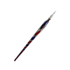 No Solo Vetro glass dipping pen with a ribbon design, showcasing a clear glass pen perfect for artistic writing and creative crafts.