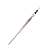 No Solo Vetro glass dipping pen with a sleek, clear design, ideal for artistic writing and glass art projects.