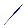 No Solo Vetro twisted glass dipping pen with a clear, twisted design for artistic writing and glasswork.