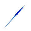 No Solo Vetro twisted glass dipping pen with colorful, textured glass design for artistic writing and drawing.