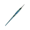 No Solo Vetro glass dipping pen with ribbon design, showcasing a sleek, transparent glass pen for artistic writing or drawing.