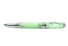 Jean-Pierre Lepine Indigo Classic Murano rollerball pen with green tea-colored ink and a sleek design.