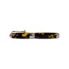 Jean-Pierre Lepine Indigo Classic Murano rollerball pen with tortoise-patterned barrel and gold accents.
