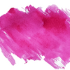 Papier Plume New Orleans Collection fountain pen ink in a decorative bottle with colorful wigs and boas in the background.