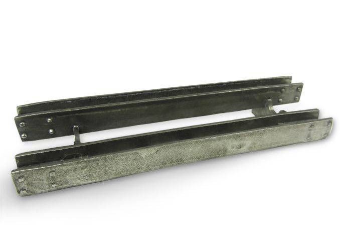 Jac Zagoory double high beam pen holder, a stylish pen rest with modern design, perfect for organizing pens on a desk.