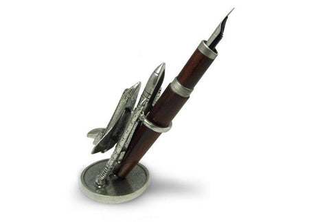 Jac Zagoory Write Rocket pen holder with sleek design, serving as a stylish pen rest for desk organization.