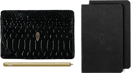 Teal Jac Zagoory Inscribe Wallet with sleek design and multiple card slots, made of high-quality material for everyday use.