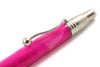 Jean-Pierre Lepine Indigo Classic Murano pink ballpoint pen with sleek design and smooth writing tip.