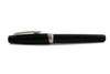 Black Jean-Pierre Lepine Yuzu rollerball pen with sleek design and silver accents, perfect for writing and professional use.