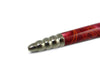 Jean-Pierre Lepine Zig Zag Ballpoint Pen in red with yellow filet, featuring a stylish design and comfortable grip.