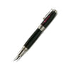 Jean-Pierre Lepine Indigo Classic Murano fountain pen in prune color, with a sleek design and fine nib.