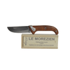 Jean Pierre Lepine Le Morezien briar wood club knife with polished blade and classic design.