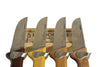 Jean-Pierre Lepine Le Morezien knife with oak handle, showcasing its elegant design and craftsmanship.