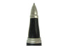 Jean-Pierre Lepine Winston rollerball pen in black with matte chrome accessory, sleek and stylish writing instrument.