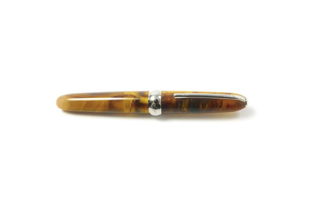 Jean-Pierre Lepine Winston rollerball pen in palladium finish with Duende branding, sleek and elegant writing instrument.