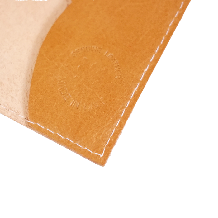 Yellow Italian leather refillable latch daily 2025 planner journal by Il Cartiglio with a sleek cover design