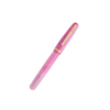 Esterbrook Love Potion Jr fountain pen with pink closed cap and sleek design, showcasing a stylish writing instrument.