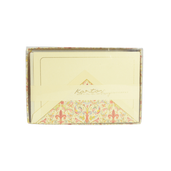 Kartos Foldover Cards in Giglio design, elegant paper envelopes for greeting or invitation cards, with a stylish foldover flap