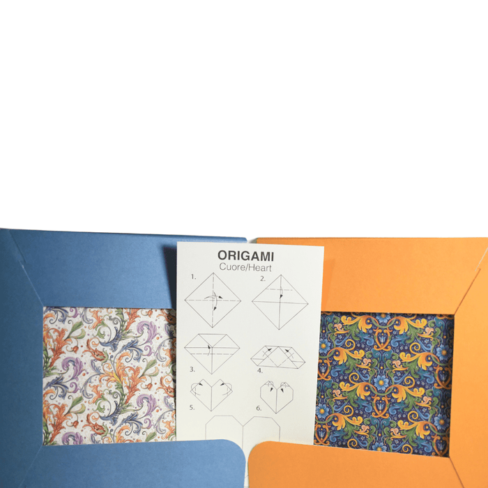 Kartos Classic Origami Paper in vibrant colors, perfect for folding and crafting origami projects.