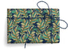 Blue paisley wrapping paper by Kartos, featuring intricate paisley patterns on smooth paper for gift wrapping.