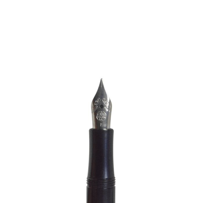 Kaweco Liliput black fountain pen with gold accents and a sleek, compact design perfect for on-the-go writing.