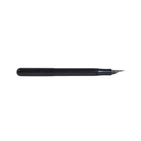 Kaweco Liliput black fountain pen with a sleek compact design and fine nib for precise writing.