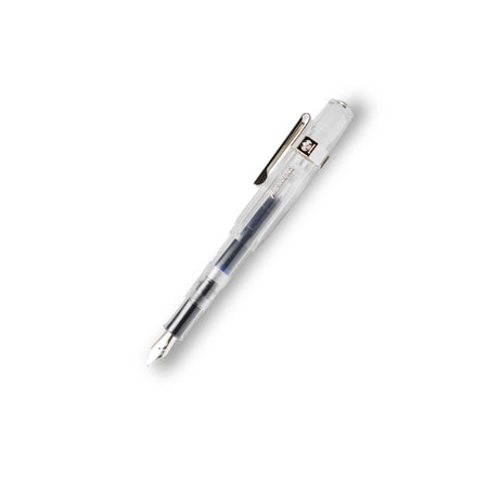 Kaweco pen clip accessory in shiny nickel finish, designed to attach securely to Kaweco pens for added style and functionality.