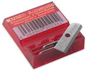 KUM Long Point Sharp Blades 530A blade refills with long, pointed sharp blades for precise cutting, branded by KUM.