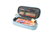 KUM Halloween pencil set featuring colorful pencils with Halloween-themed designs and characters, perfect for spooky writing.