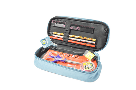 KUM Halloween pencil set featuring colorful pencils with Halloween-themed designs and characters, perfect for spooky writing.