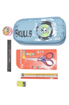 KUM Halloween pencil set featuring themed pencils with spooky designs for festive writing and drawing.