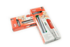 Black KUM Triball pen refill, cylindrical writing accessory with smooth ink flow, designed for use with KUM pens.