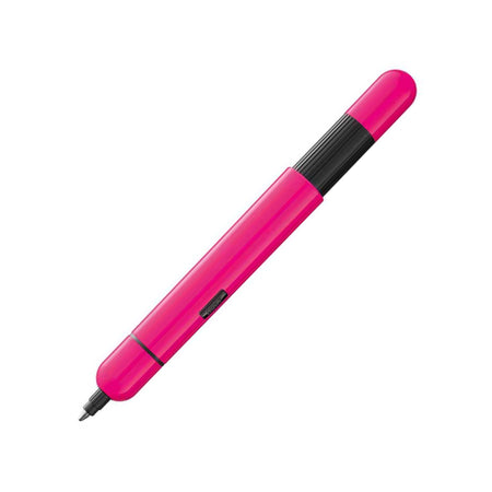 Lamy Pico chrome ballpoint pen with sleek design and compact size, ideal for writing and everyday use.