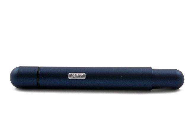 Lamy Pico chrome ballpoint pen with sleek design and compact size, ideal for everyday writing.