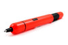 Chrome Lamy Pico ballpoint pen with sleek design and compact size, featuring the brand's signature style and smooth writing tip.
