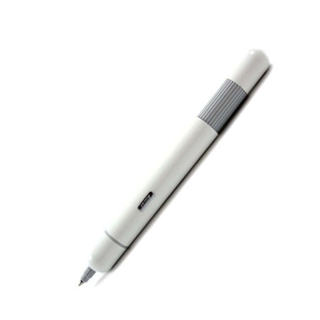 Lamy Pico chrome ballpoint pen with sleek compact design and metal clip, ideal for writing on the go.