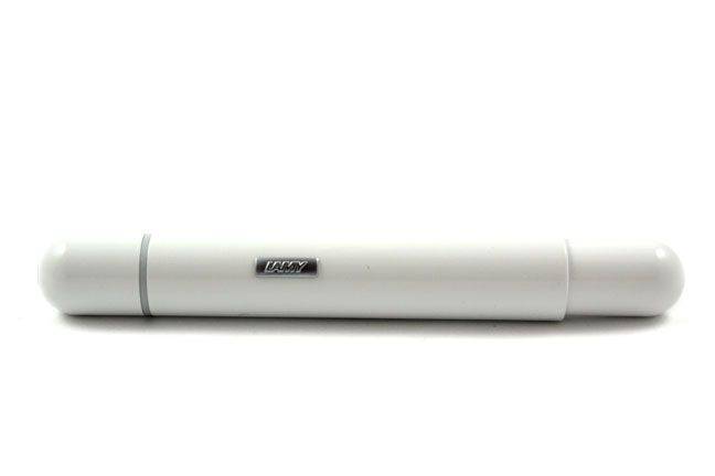 Lamy Pico chrome ballpoint pen with sleek, compact design and metal clip, ideal for writing and on-the-go use.
