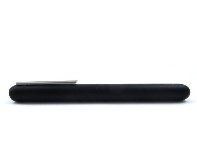 Lamy Dialog 3 fountain pen with gold accents and an extra-fine nib, showcasing its sleek design and premium craftsmanship.