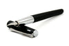 Lamy Studio fountain pen with a steel nib in black, showcasing its sleek design and modern look.