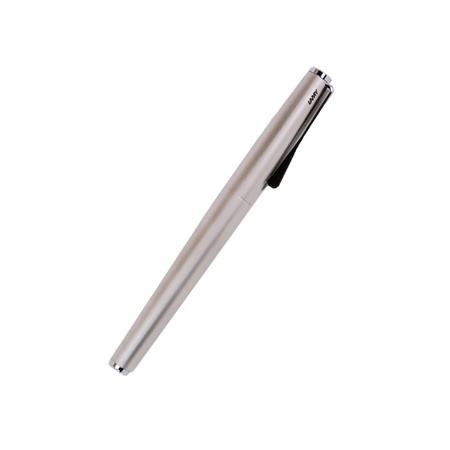 Lamy Studio Pallaidum fountain pen with sleek design and polished finish, showcasing its elegant craftsmanship and writing tip.